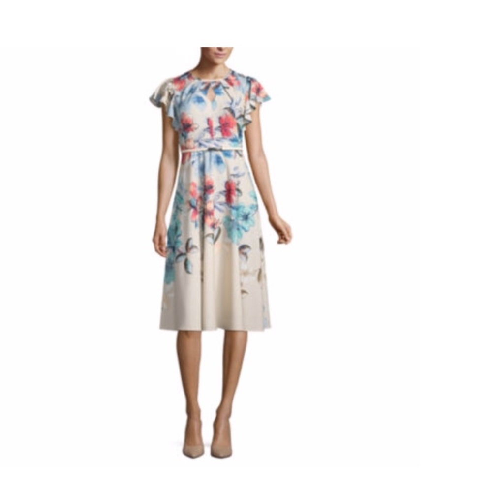 Danny Nicole Floral ALine Dress